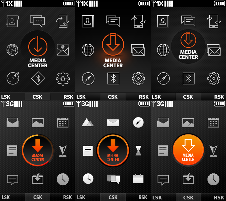 D4T Vrizon Feature phone concept
